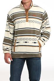 Cinch MEN'S Cream Polar Fleece