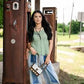 STS RANCHWEAR Roswell Cowhide Harper Crossbody