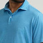 WRANGLER MENS PERFORMANCE POLO AIRY BLUE