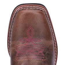 Dan Post Girls' Majesty Western Boots - Square Toe