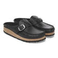 BIRKENSTOCK Buckley Oiled Leather-BLACK