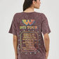Wrangler® Women's Waylon Jennings Oversized Band Tee