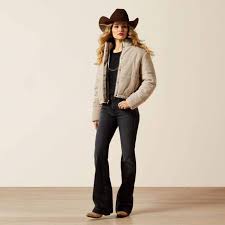 Womens Ariat Swirls Puffer Jacket