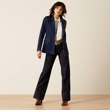ARIAT WOMENS TOURIST DENIM BLAZER
