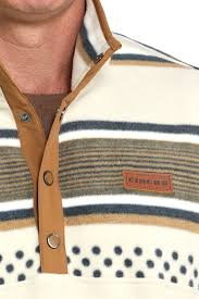 Cinch MEN'S Cream Polar Fleece