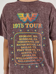 Wrangler® Women's Waylon Jennings Oversized Band Tee