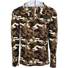 Hooey "Hooded Captain" Camo Long Sleeve T-shirt