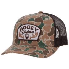 Hooey "Outfitters" Hooey Hat Camo/Brown w/Patch
