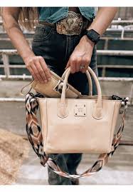 STS Ranchwear Basic Bliss Buckskin Satchel STS34001
