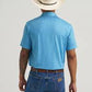 WRANGLER MENS PERFORMANCE POLO AIRY BLUE
