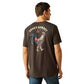 Ariat Men’s Brown Cocky Cowboy Graphic T-Shirt