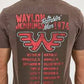 Wrangler Waylon Jennings Brown The Ramblin' Man Graphic Tee Shirt 112361068