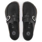 BIRKENSTOCK Buckley Oiled Leather-BLACK