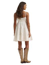 Wrangler Strappy Tiered Dress
