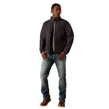 ARIAT MENS DARK GREY WYLIE JACKET