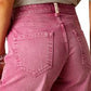 ARIAT Women's Ultra High Rise Tomboy Wide-PINK