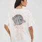 Wrangler®Women's Willie Nelson Oversized Band Tee