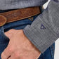 Wrangler Men's Cody Johnson Navy Snap Shirt