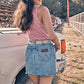 Wrangler Flirty Denim Skirt