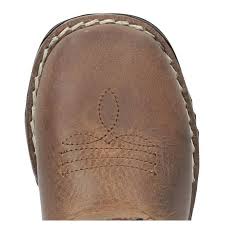 Smoky Mountain Boots Brown Crackle Autry Boot for Toddlers 3662T