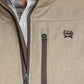Cinch Men's Stone Brown Bonded Zip Jacket MWJ1567014