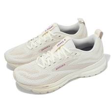 BROOKS WOMENS TRACE 4 (COCONUT/ALMOND/PURPLE)