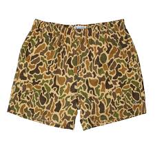 Local Boy Outfitters Men's Volley Shorts-OLD SCHOOL CAMO