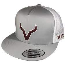 Vexil Maroon Icon Gray/White Mesh