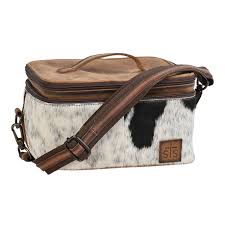 STS Ranchwear Cowhide Glamour Makeup Organizer