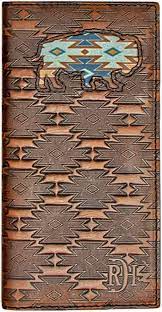 Red Dirt Buffalo Inlay Rodeo Wallet