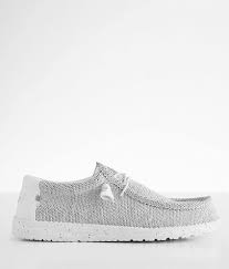 HEY DUDE WALLY SOX STONE WHITE
