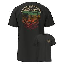 Ariat Boys Vintage Black Take the Long Way T-Shirt