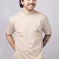 LOCAL BOY Banquet T-Shirt-LATTE