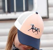 CRUEL GIRLS TRUCKER CAP NAVY/PINK