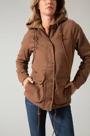 KIMES RANCH WOMENS AWA JACKET BROWN
