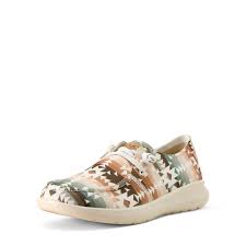 ARIAT WOMENS HILO NATURAL SOUTHWEST PRINT