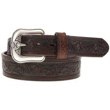 HOOEY "MIDNIGHT" CLASSIC BELT BROWN/ BLACK