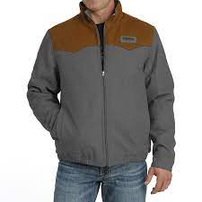 Cinch - Men's Gray/Tan Concealed Carry Jacket