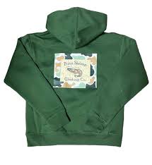 PIMP SHRIMP Youth Camo-Back Hoodie
