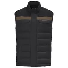 HOOEY MENS BANFF BLACK PACKABLE VEST