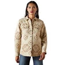 ARIAT WOMENS CLOVIS INSULATED SHIRT JACKET