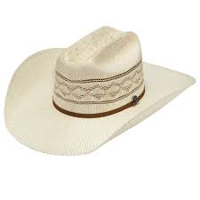 Ariat Mens Weave Bangora Straw Hat