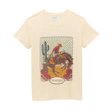 Wrangler Women's Cream Bronc Tee
