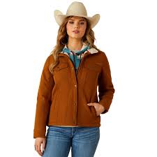ARIAT WOMENS BERBER BACK SOFTSHELL JACKET