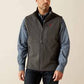 ARIAT MENS AMERICANA LOGO SOFTSHELL VEST