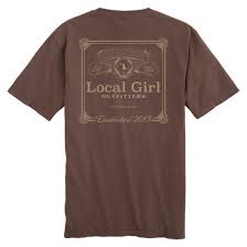 LOCAL GIRL Bud Border SS Tee