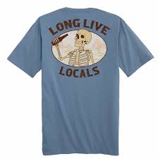 Local Boy Long Live Locals T-Shirt - Slate