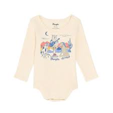 Wrangler Infant Girl's Onesie