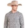 ROCK & ROLL MEN'S Olive Camo Print Lite Hoodie-BM22T09613