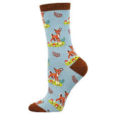 SOCK SMITH BAMBOO OH DEER, YOURE CUTE SOCKS